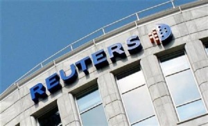 Reuters European HQ in Canary Wharf London, pictured in 2006
